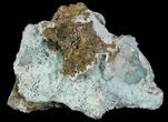 Sky-Blue, Botryoidal Aragonite Formation - China #63913-4